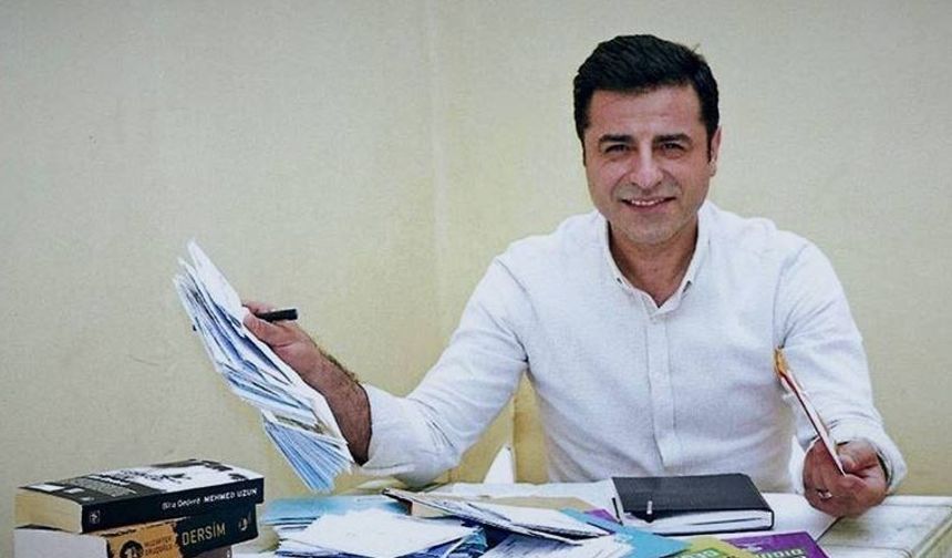 Selahattin Demirtaş'tan yeni süreç için destek