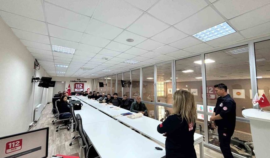 MSKÜ öğrencilerine 112’nin kalbinde eğitim!