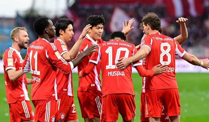 Bayern Münih Bundesliga gol rekorunu kırdı: 105 gol