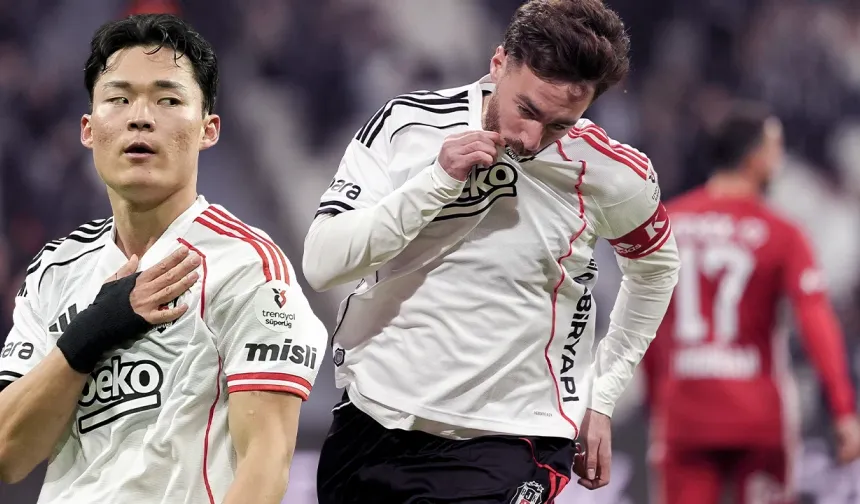 Beşiktaş'ta 'oh' sesleri: Koreli golcü İnönü'de şov yaptı