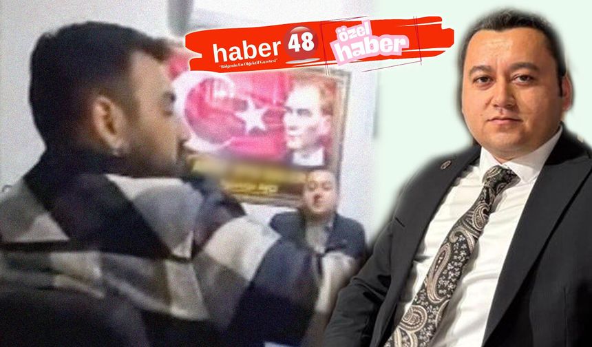 Dalaman MHP İlçe Başkanı Avcı‘dan tehdit: ‘Kafana sıkarım’