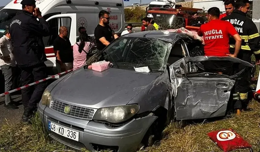 Milas’ta yürek yakan kaza: Umay bebek hayata tutunamadı