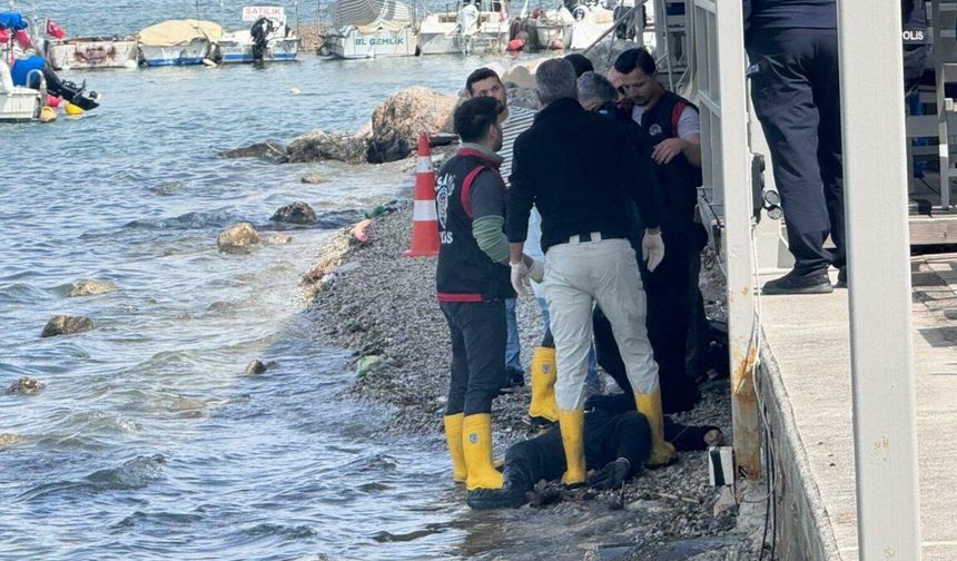Fethiye sahiline cansız bedeni vurdu
