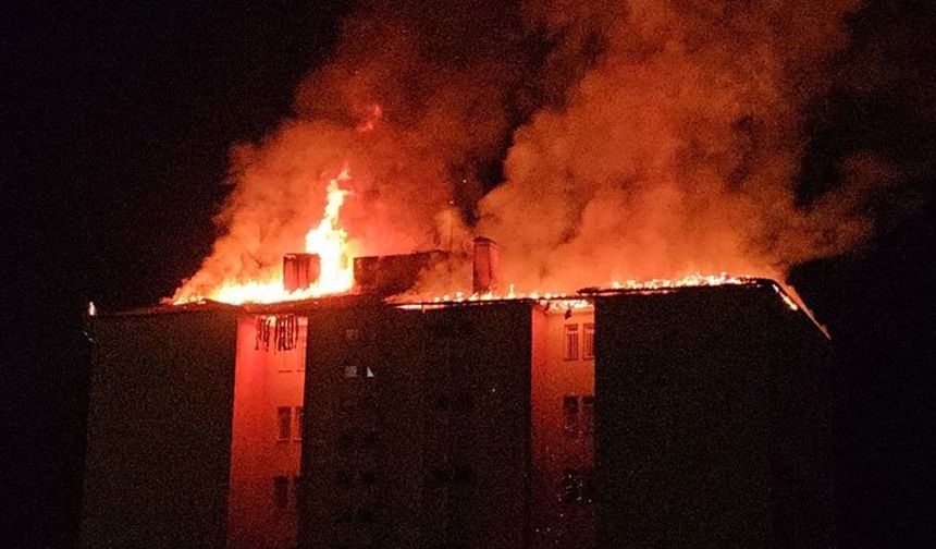 Nazilli Fen Lisesi yurdunda yangın paniği: 46 öğrenci tahliye edildi