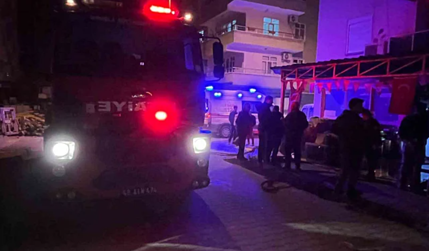 Yatağan’da bisiklet tamirhanesinde yangın paniği