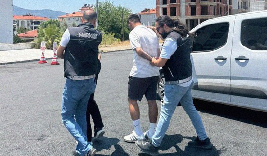 Dalaman'da yasaklı madde operasyonu: İki tutuklama
