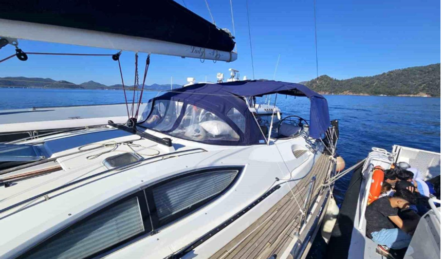 Göcek açıklarında operasyon: 36 sığınmacı yakalandı