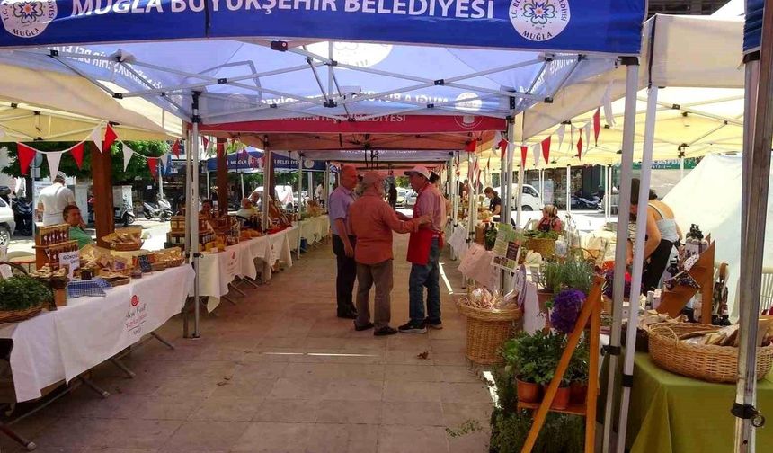 Menteşe’de ‘Slow Food Yeryüzü Pazarı’ kuruldu