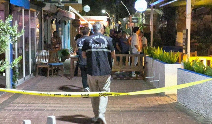 Bitez sahilindeki restoranda silahlı saldırı: Bir ölü