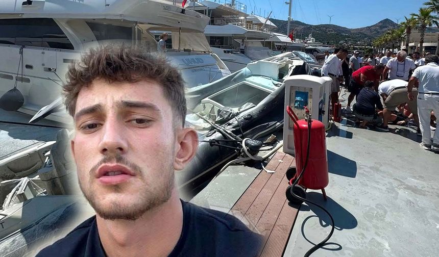 Lastik bot patlamasında yaralanan genç, hayatını kaybetti