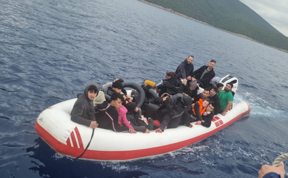 Fethiye'de insan kaçakçılığı operasyonu: 18 gözaltı