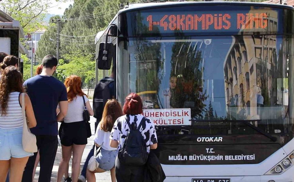 Muğla Büyükşehir’den YKS adaylarına ücretsiz ulaşım