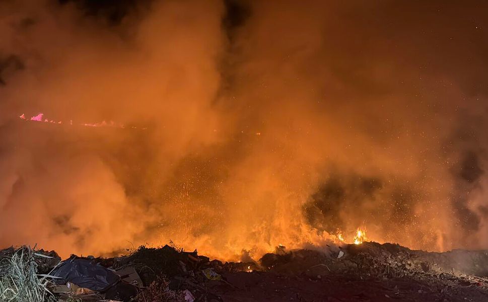 Bodrum'da gece makilik alanda çıkan yangın kontrol altında