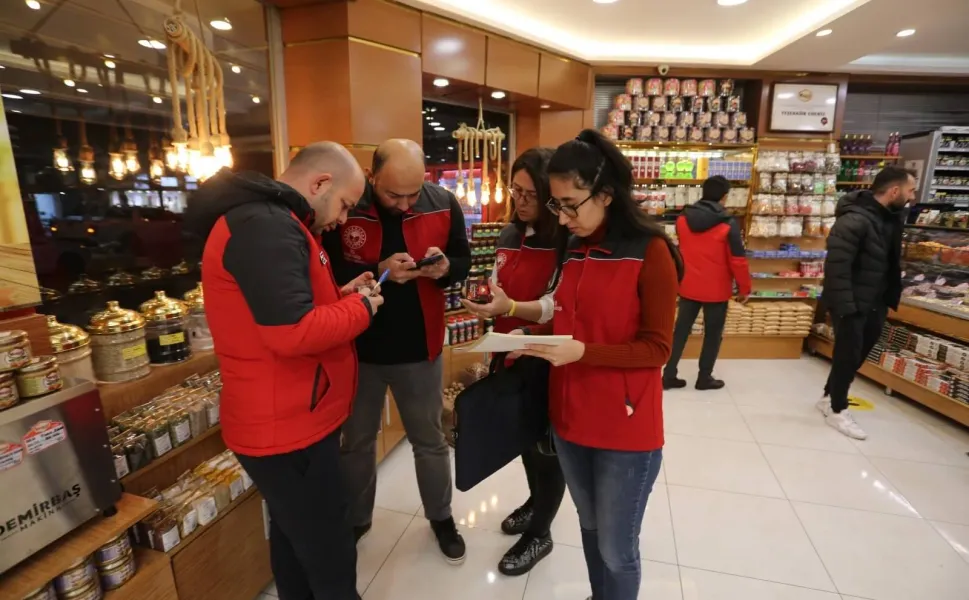 Gıda denetimlerinde 3,4 milyon liralık ceza