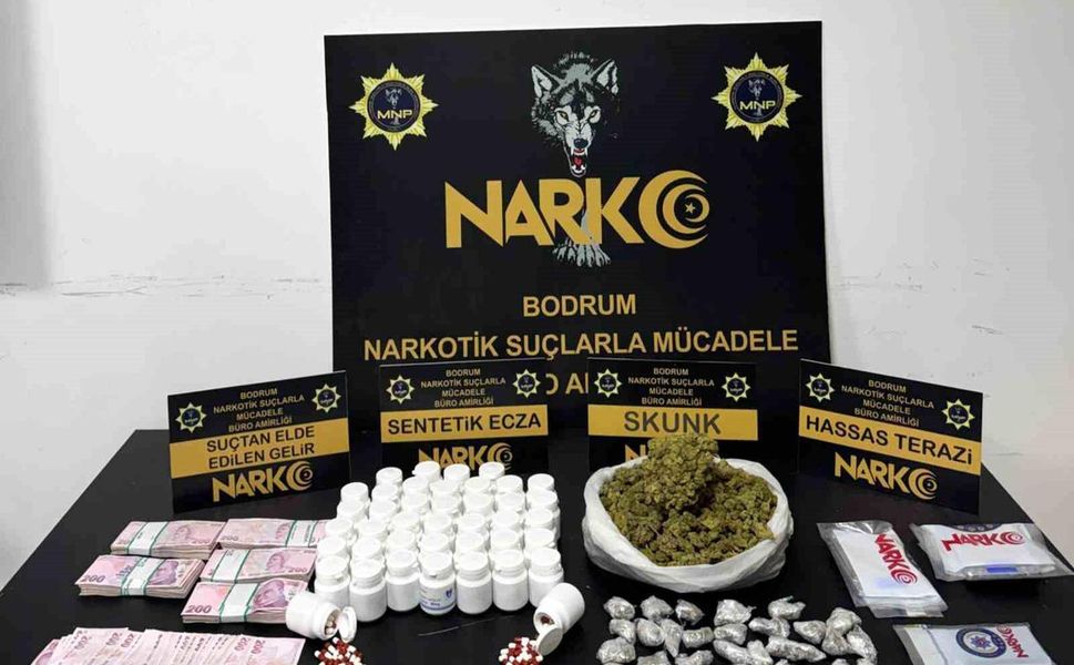 Muğla'da narkotik operasyonu: Bir ayda 324 kişi hakkında işlem