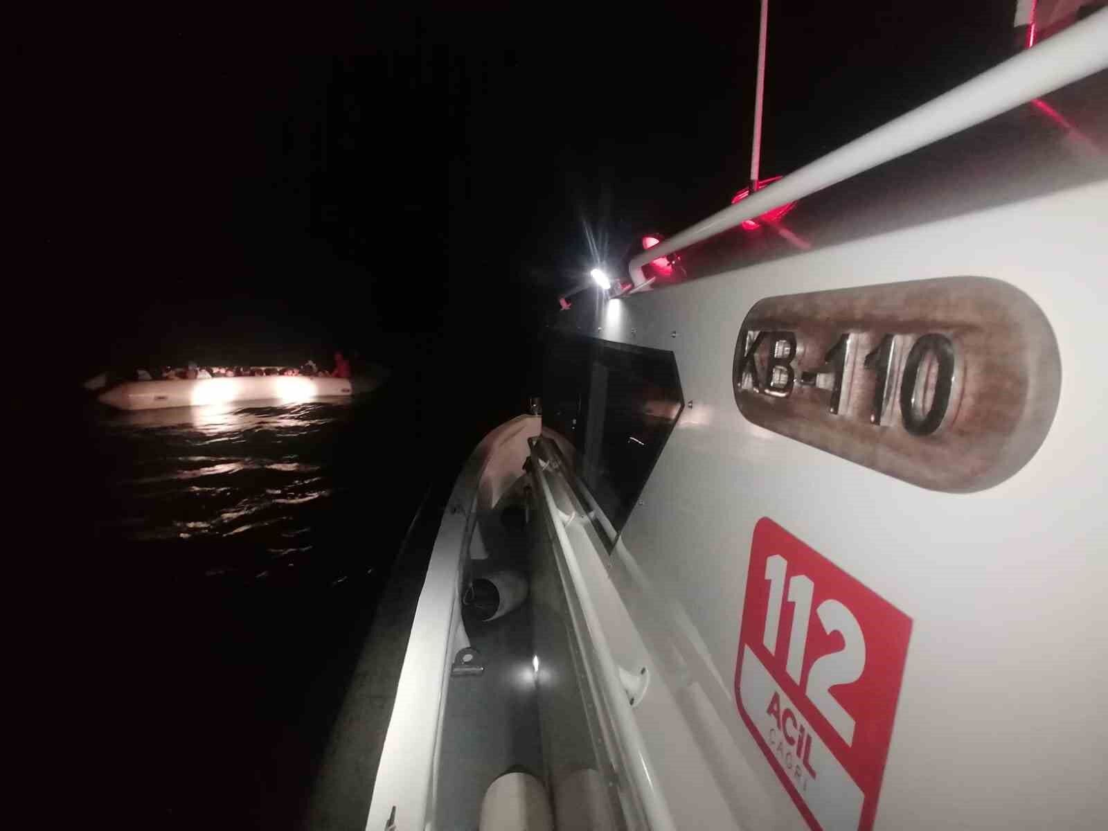 BODRUM'DA KAÇAK DÜZENSİZ GÖÇMEN VAKASI