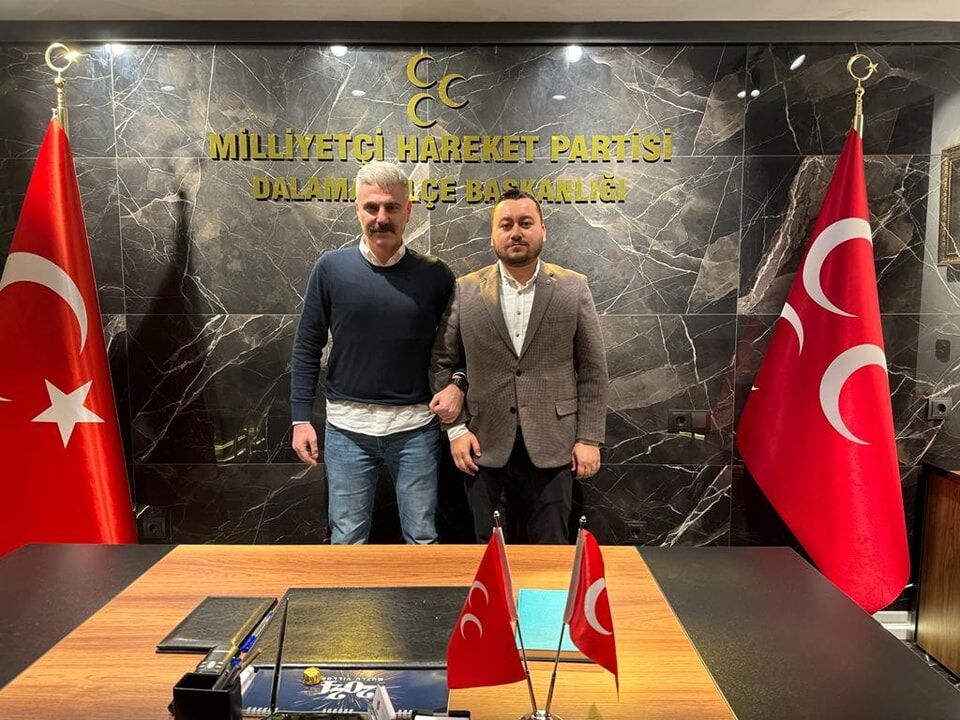 DALAMAN MHP TEŞKİLATI MİSAFİR AĞIRLADI