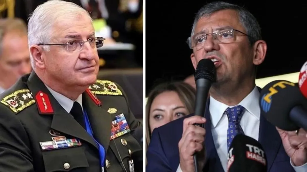 CHP GENEL BAŞKANI ÖZGÜR ÖZEL'DEN MSB BAKANINA AĞIR SÖZLER