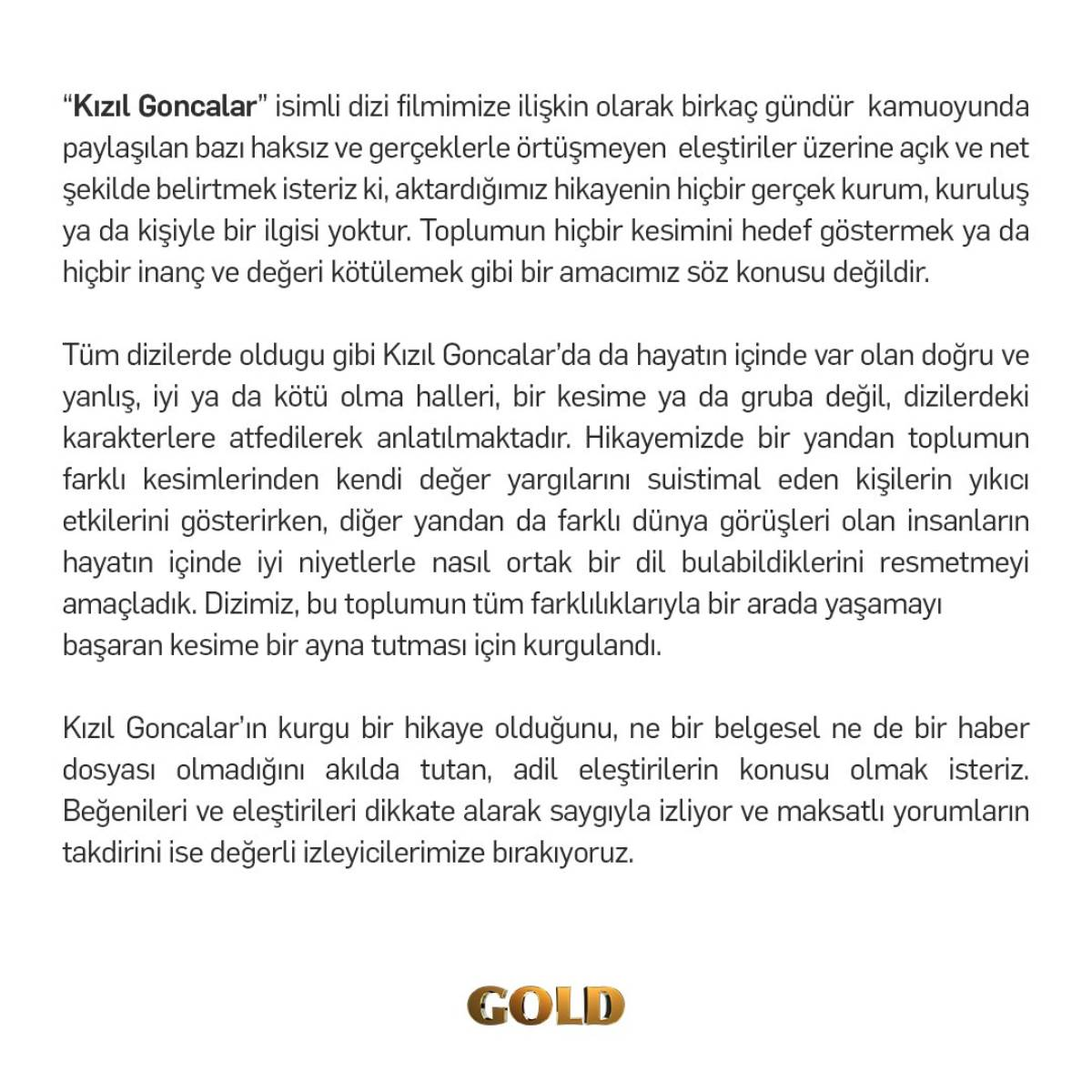 KIZIL GONCALAR YAYINDAN KALDIRILIYOR MU? RESMİ AÇIKLAMA GELDİ