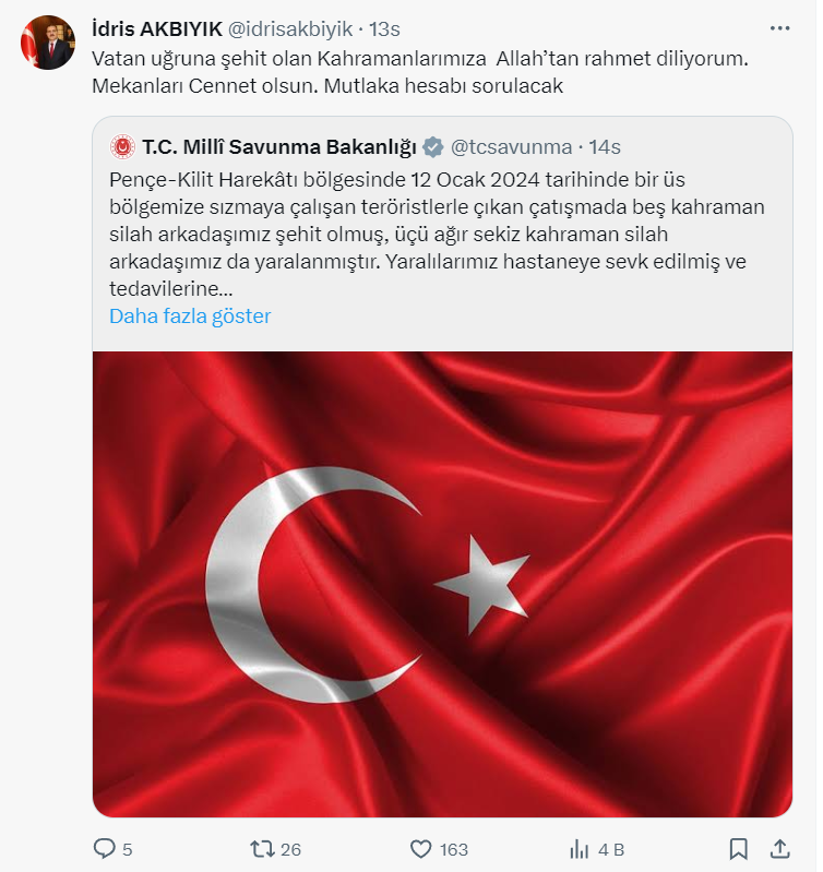 MUĞLA VALİSİ AKBIYIK: MUTLAKA HESABI SORULACAK