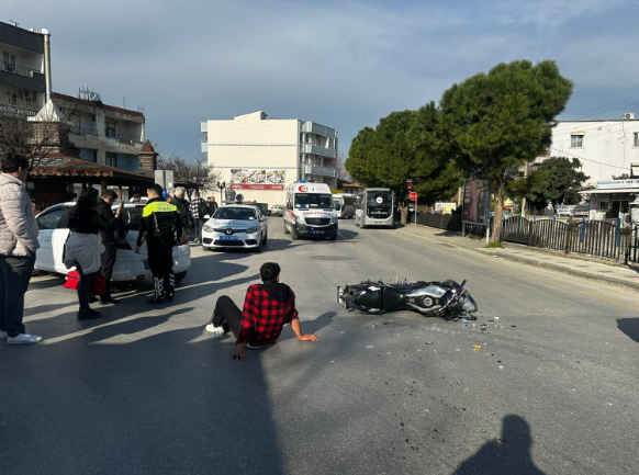 MİLAS’TA BİR GÜNDE 3 MOTOSİKLET KAZASI: YARALILAR VAR
