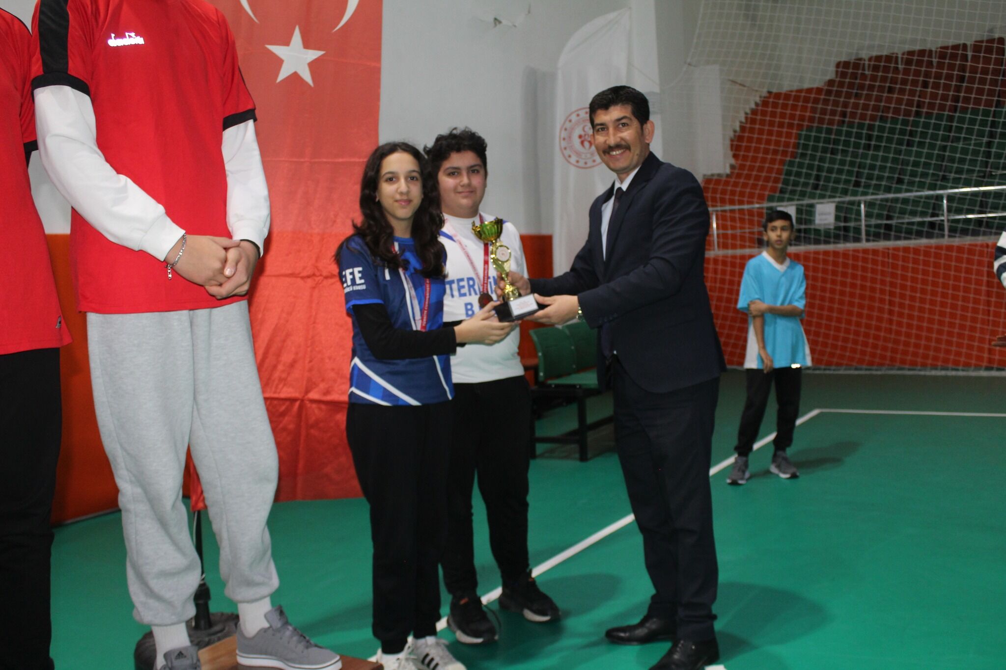 FLOOR CURLİNG OKUL SPORLARI İL BİRİNCİLİĞİ MÜSABAKALARI TAMAMLANDI