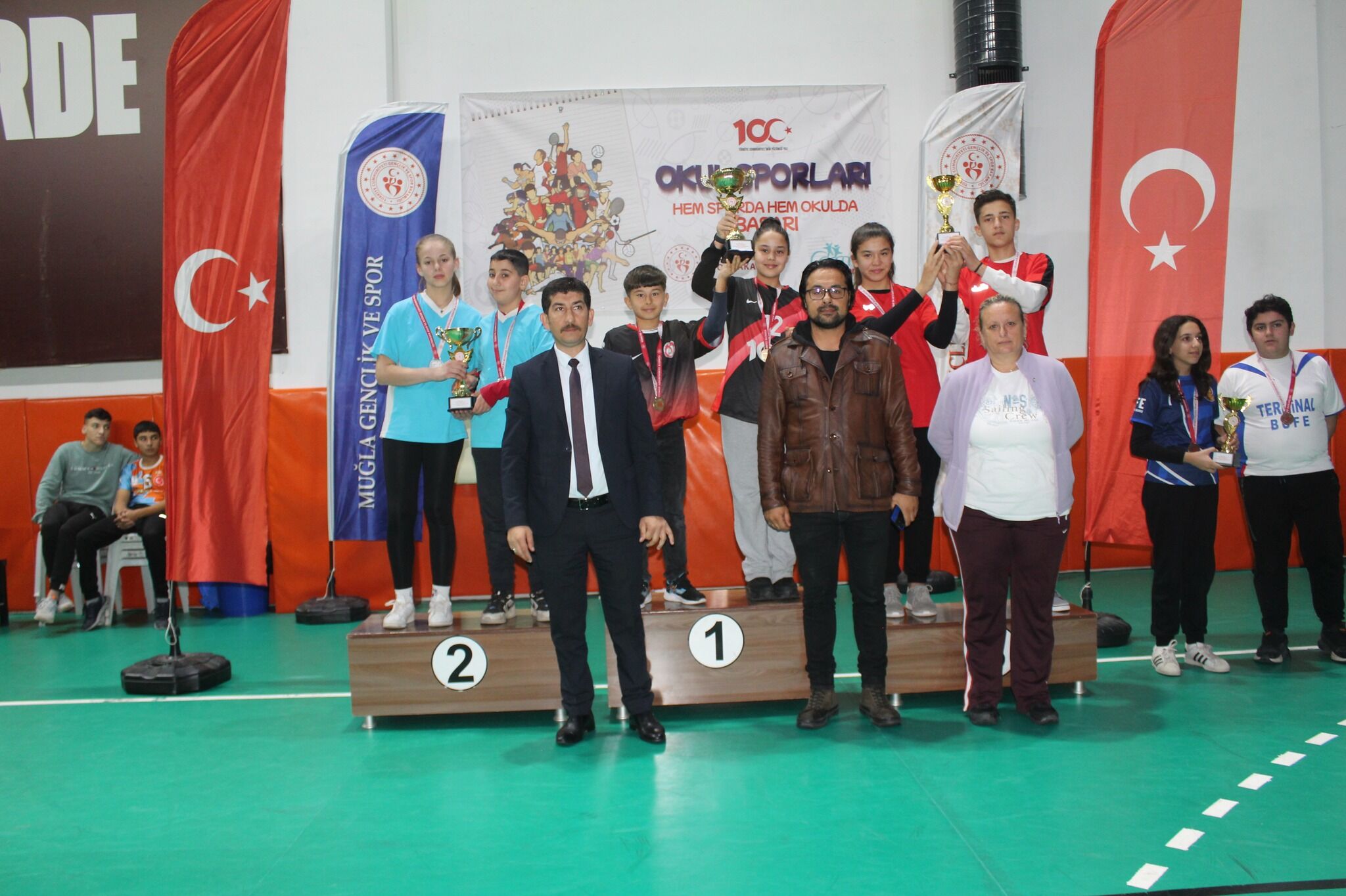 FLOOR CURLİNG OKUL SPORLARI İL BİRİNCİLİĞİ MÜSABAKALARI TAMAMLANDI