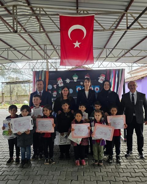 SEYDİKEMER’DE KARNE TÖRENİ