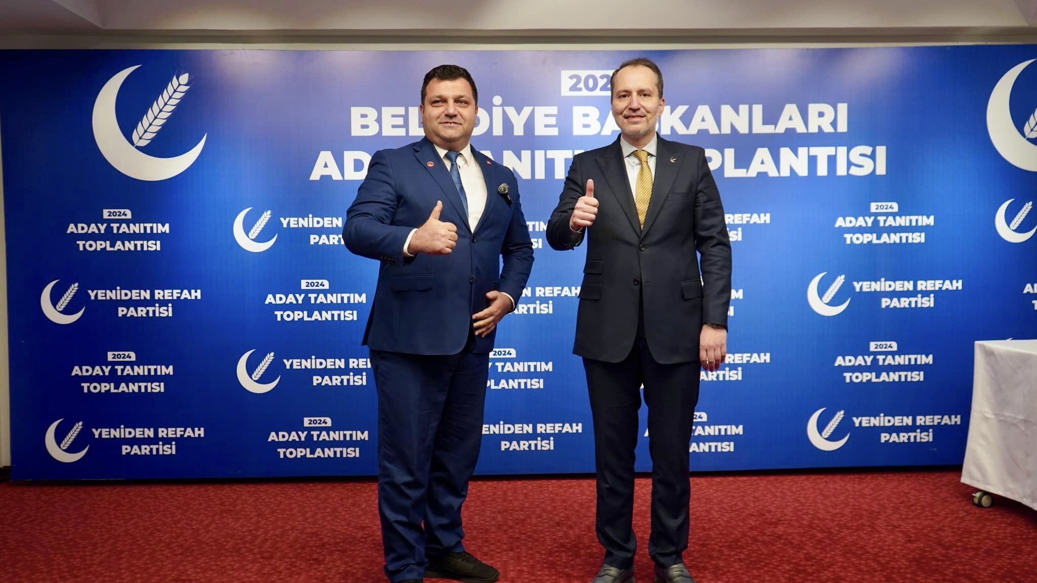 AK PARTİ ADAY ADAYI YENİDEN REFAH PARTİSİ’NDEN ADAY OLDU