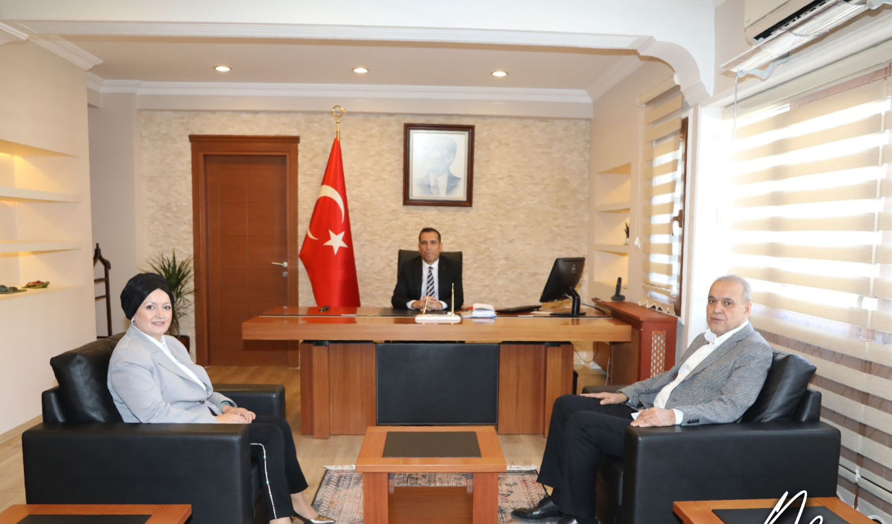 BAŞKAN UZUNDEMİR’DEN KAYMAKAM AKTAŞ’A ZİYARET