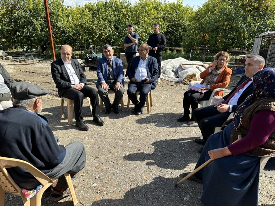 KAYMAKAM AKTAŞ VE BAŞKAN UZUNDEMİR’DEN VATANDAŞ ZİYARETİ