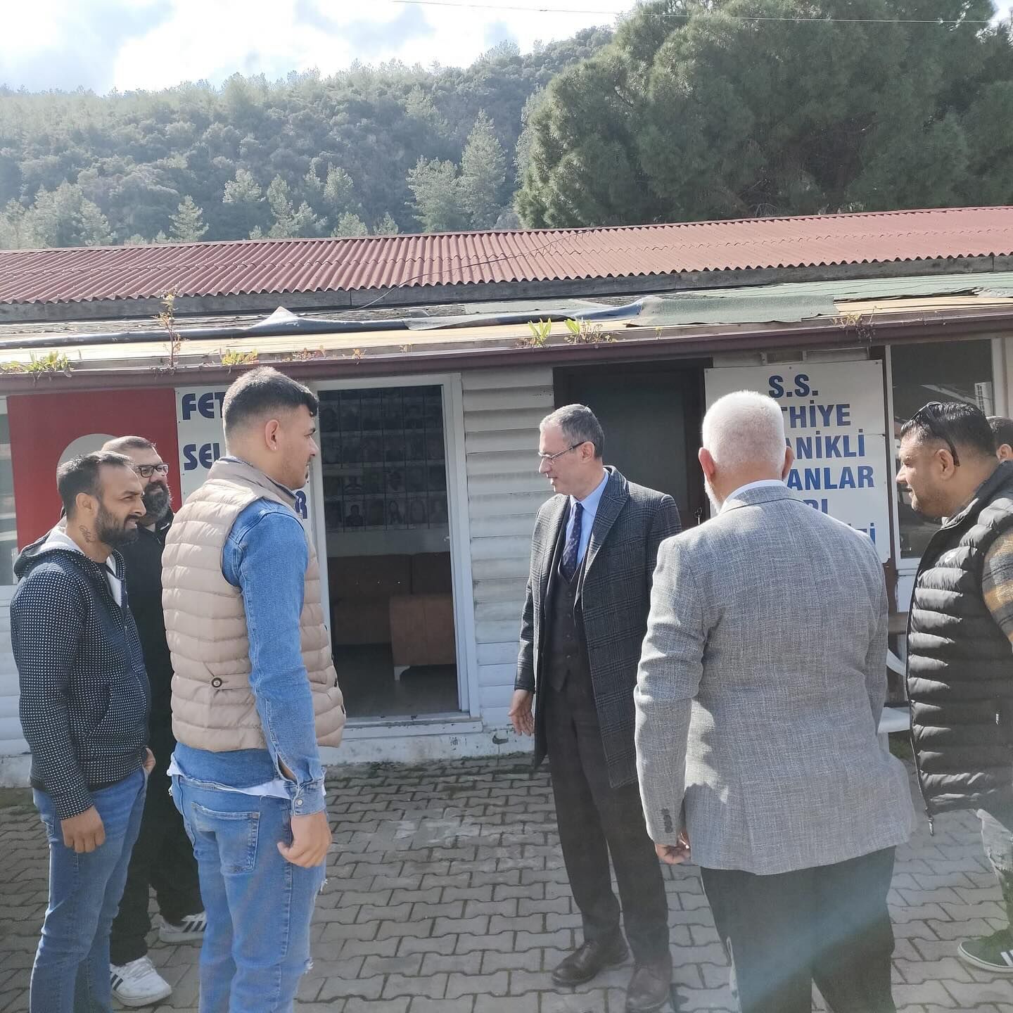 KAYMAKAM ERTAŞ ROMAN VATANDAŞLARI ZİYARET ETTİ
