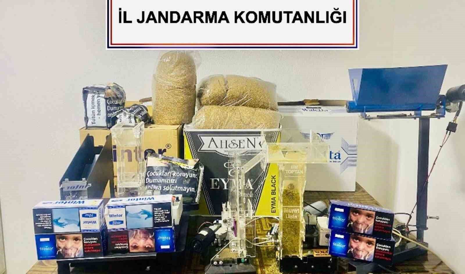 FETHİYE'DE EVDE KAÇAK ÜRETİME BASKIN