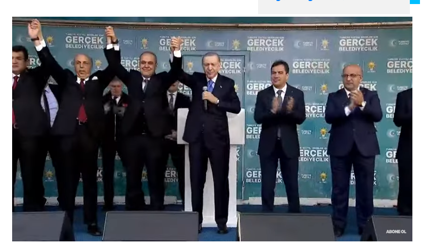 CUMHURBAŞKANI ERDOĞAN, BAŞKAN UZUNDEMİR’İ DE TANITTI