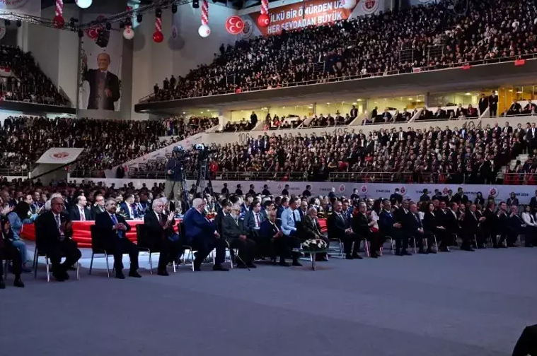 DEVLET BAHÇELİ, YENİDEN MHP GENEL BAŞKANI SEÇİLDİ