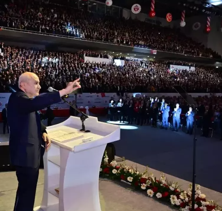DEVLET BAHÇELİ, YENİDEN MHP GENEL BAŞKANI SEÇİLDİ