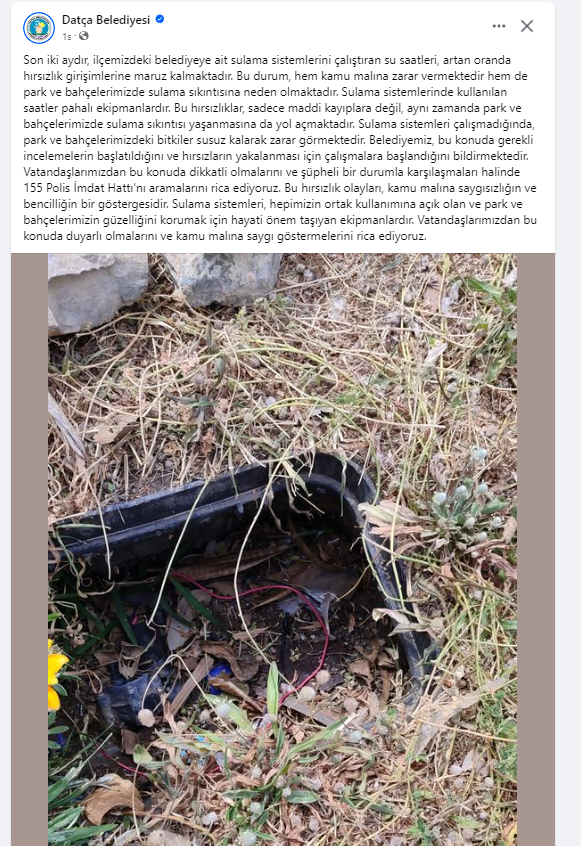 BELEDİYE BAŞ EDEMEDİ, VATANDAŞLARDAN DESTEK İSTEDİ