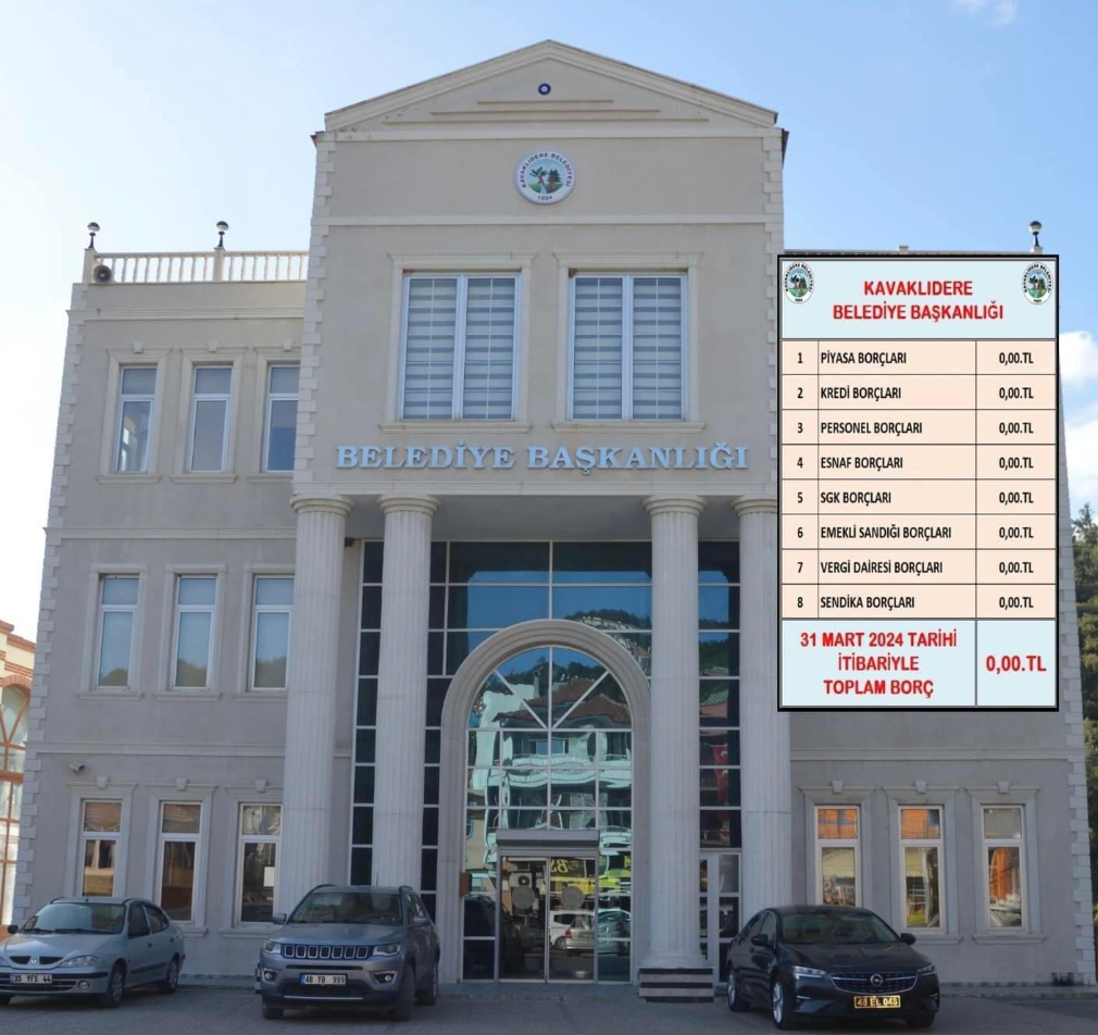 BELEDİYE, NE KADAR BORCU OLDUĞUNU PAYLAŞTI