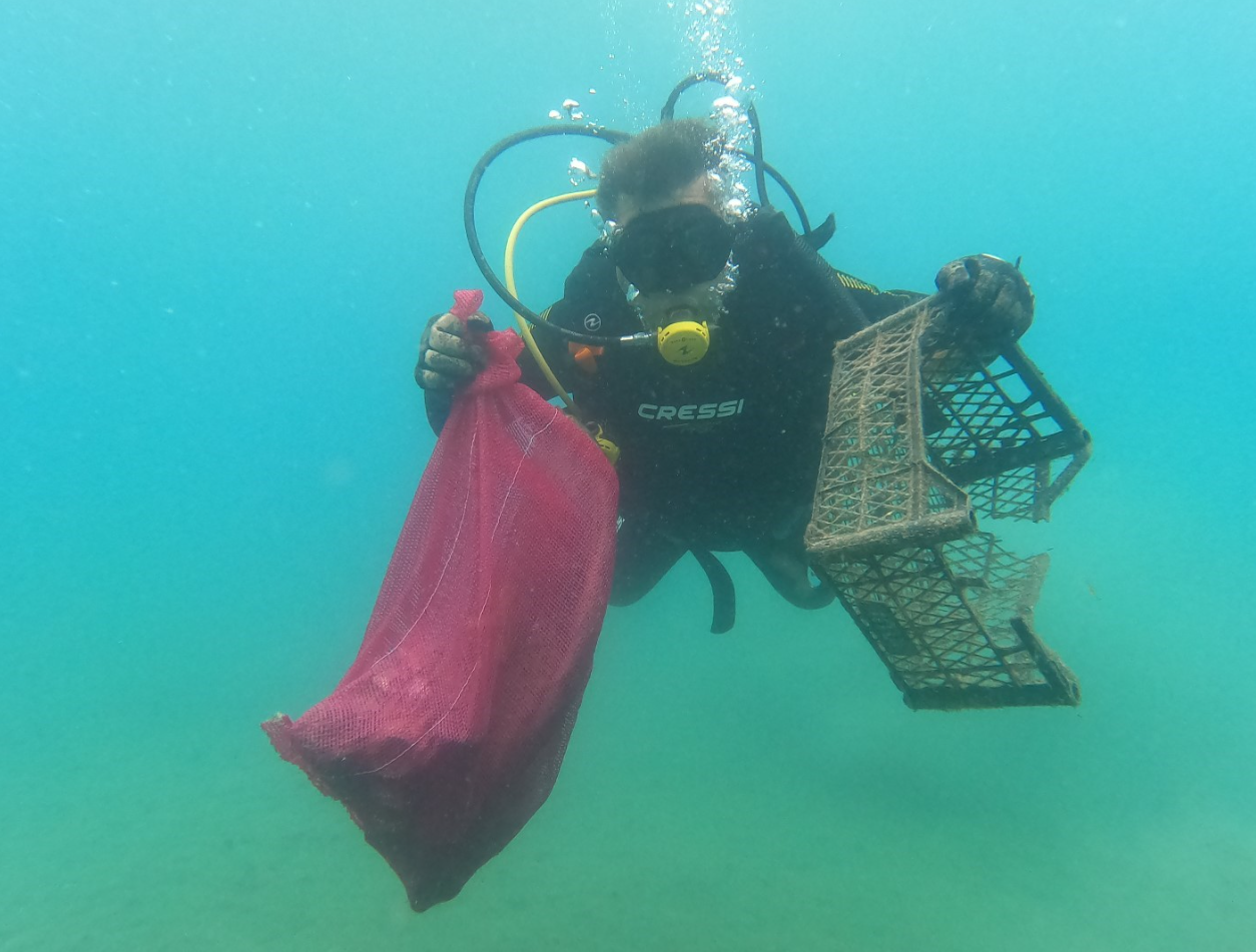 BODRUM KOYLARINDAN TONLARCA ATIK ÇIKTI