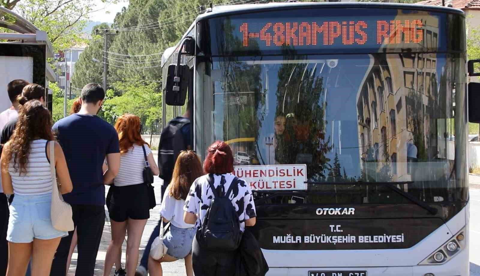 MUĞLA'DA HALK OTOBÜSLERİNE DEV İNDİRİM