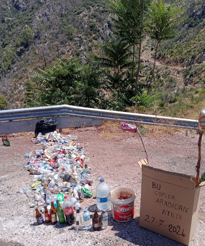 MARMARİS'TE DOĞA AŞIĞI ÖZCAN KÖYLÜBAY 43 YILDIR DOĞA TEMİZLİĞİ YAPIYOR!