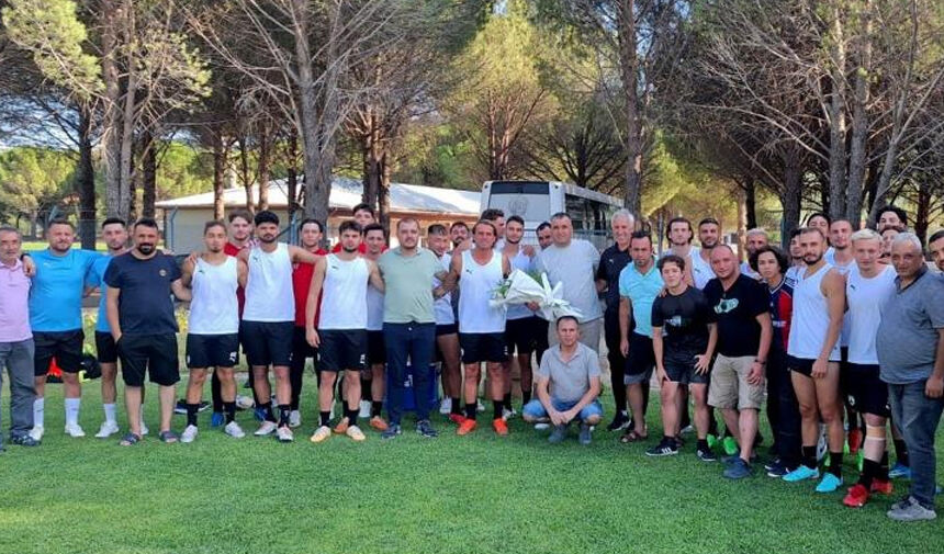48 GENÇLİK TARAFTAR DERNEĞİ'NDEN MUĞLASPOR'A MORAL ZİYARETİ
