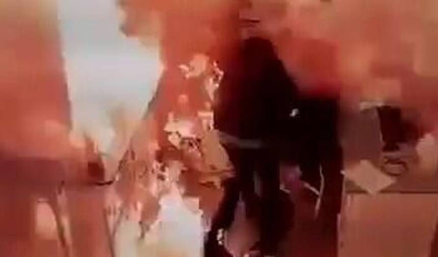 Alkol saf mı, sulu mu? diyerek çakmağı ateşledi: İki kişinin tedavisi sürüyor...