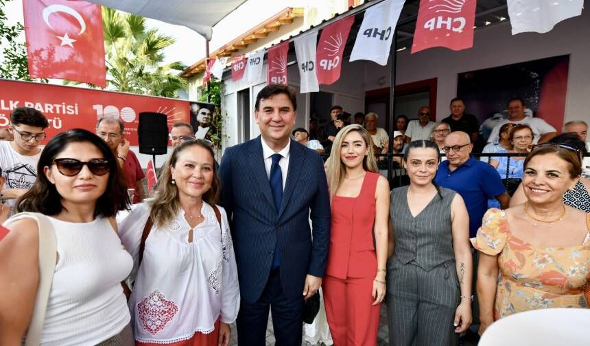 FETHİYE'DE CHP'NİN 101. YILDÖNÜMÜ ETKİNLİKLE KUTLANDI
