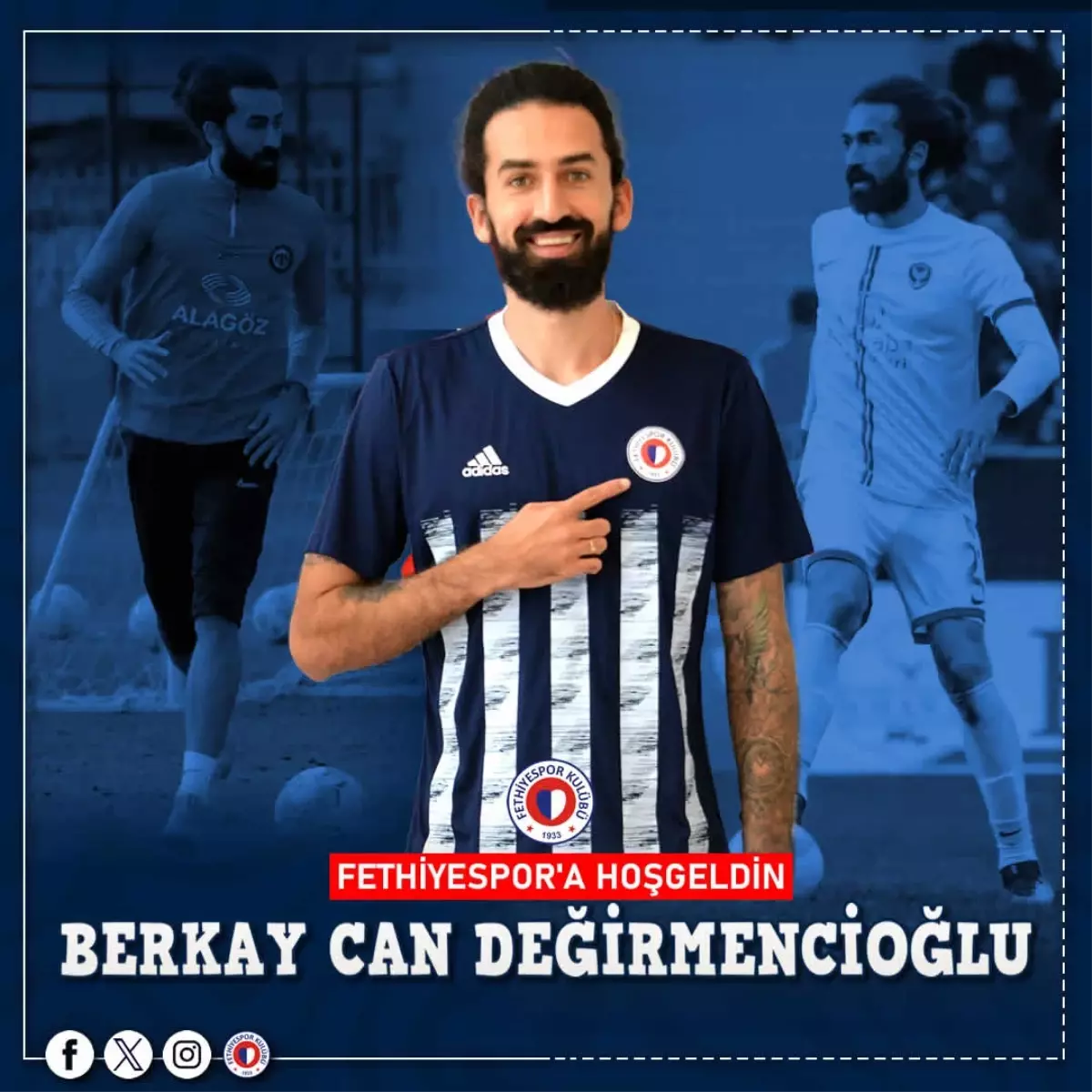 FETHİYESPOR, BERKAY CAN DEĞİRMENCİOĞLU'NU RENKLERİNE KATTI