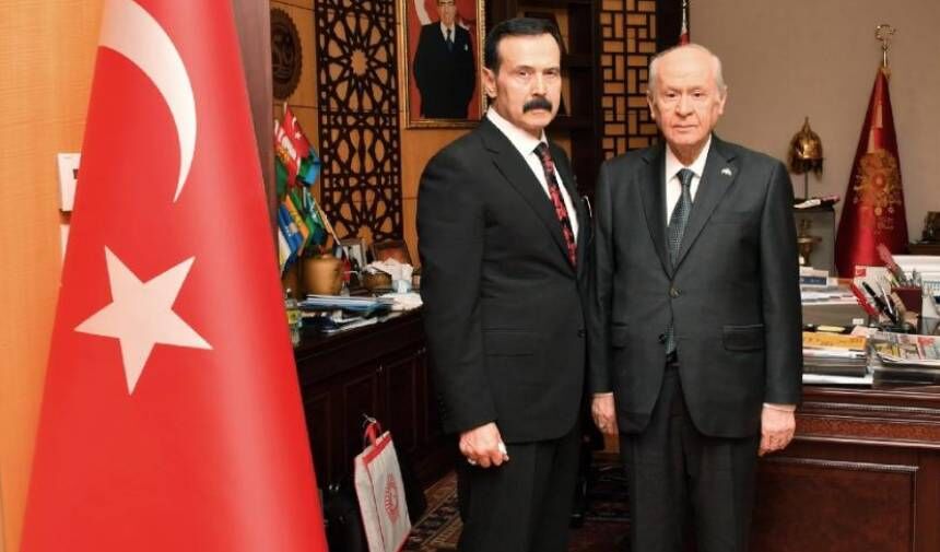 64 yaşında baba olan Kürşad Yılmaz bebeğiyle Devlet Bahçeli'yi ziyaret etti! Yakup Kürşad Yılmaz kimdir? Nereli?