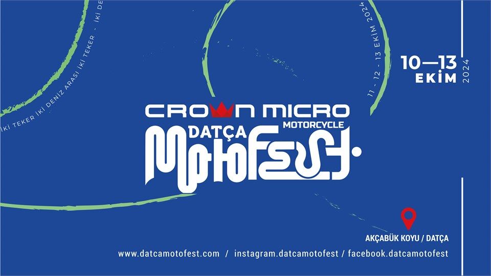 2. Datça Motofest festivali başlıyor! Motosiklet tutkunları Akçabük Koyunda buluşuyor