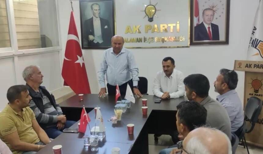 Milletvekili Yakup Otgöz'den AK Parti Dalaman İlçe Başkanı Uğur Akın Şahin ve yönetimine ziyaret