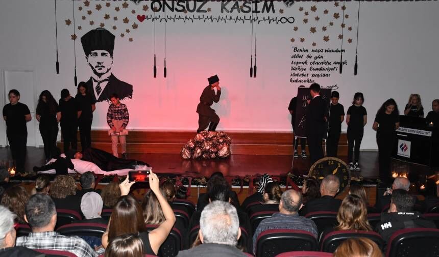 10 Kasım Atatürk’ü Anma Günü İlçe Programı Ortaca Final Okullarında gerçekleşti