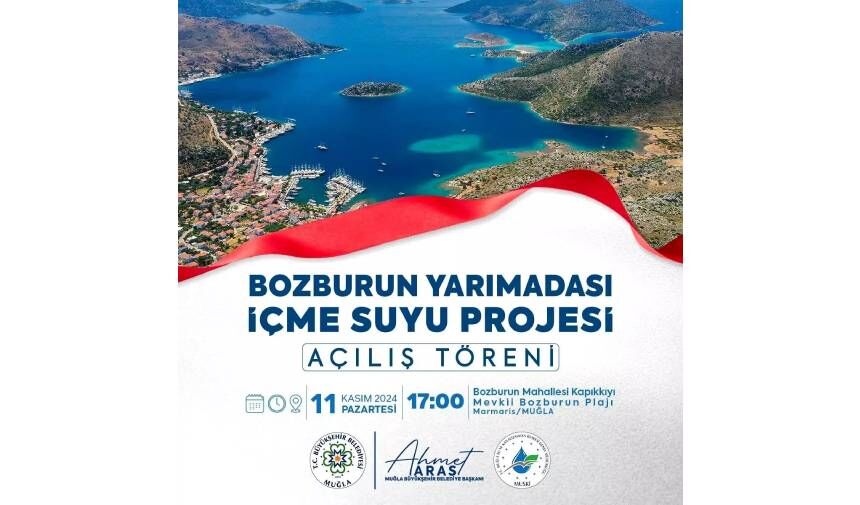 360 milyon TL'lik projenin, 6 mahallenin su sıkıntısını çözmesi bekleniyor!